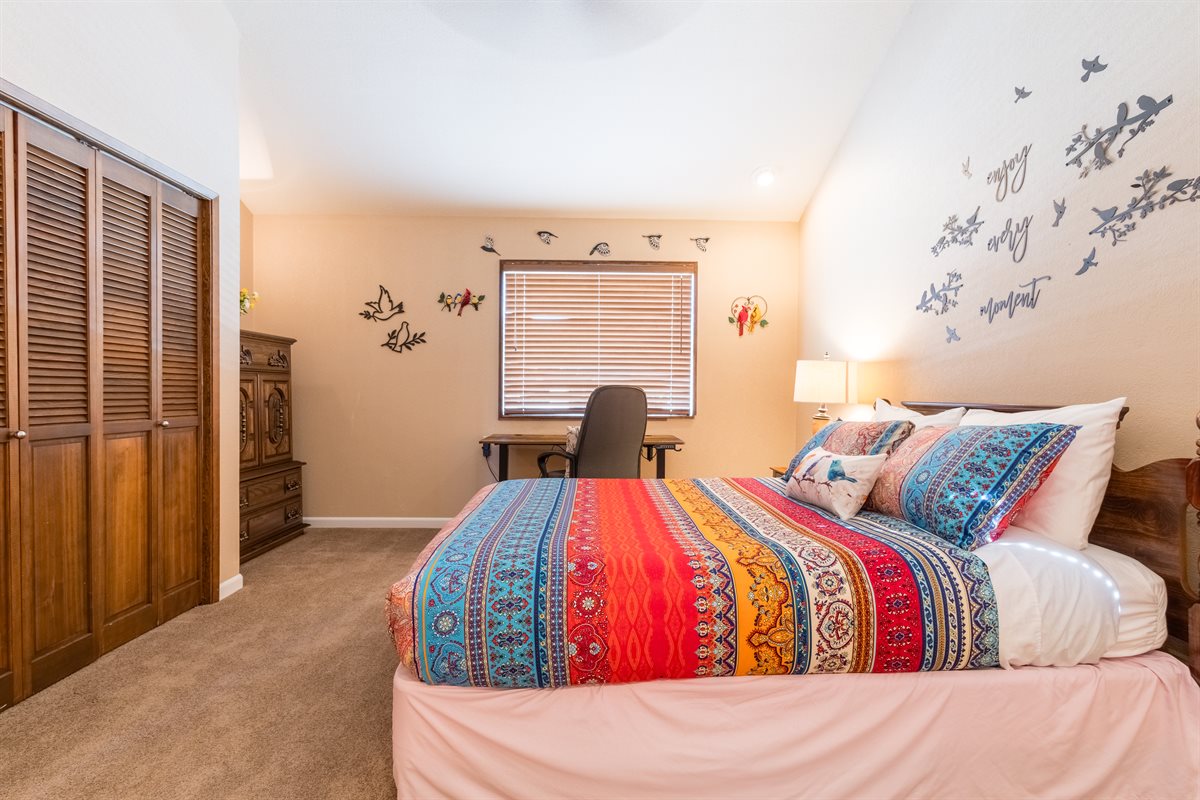 Comfortable second bedroom