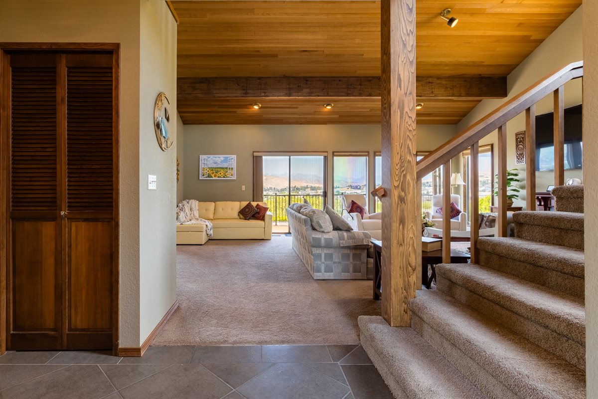 Open concept living space